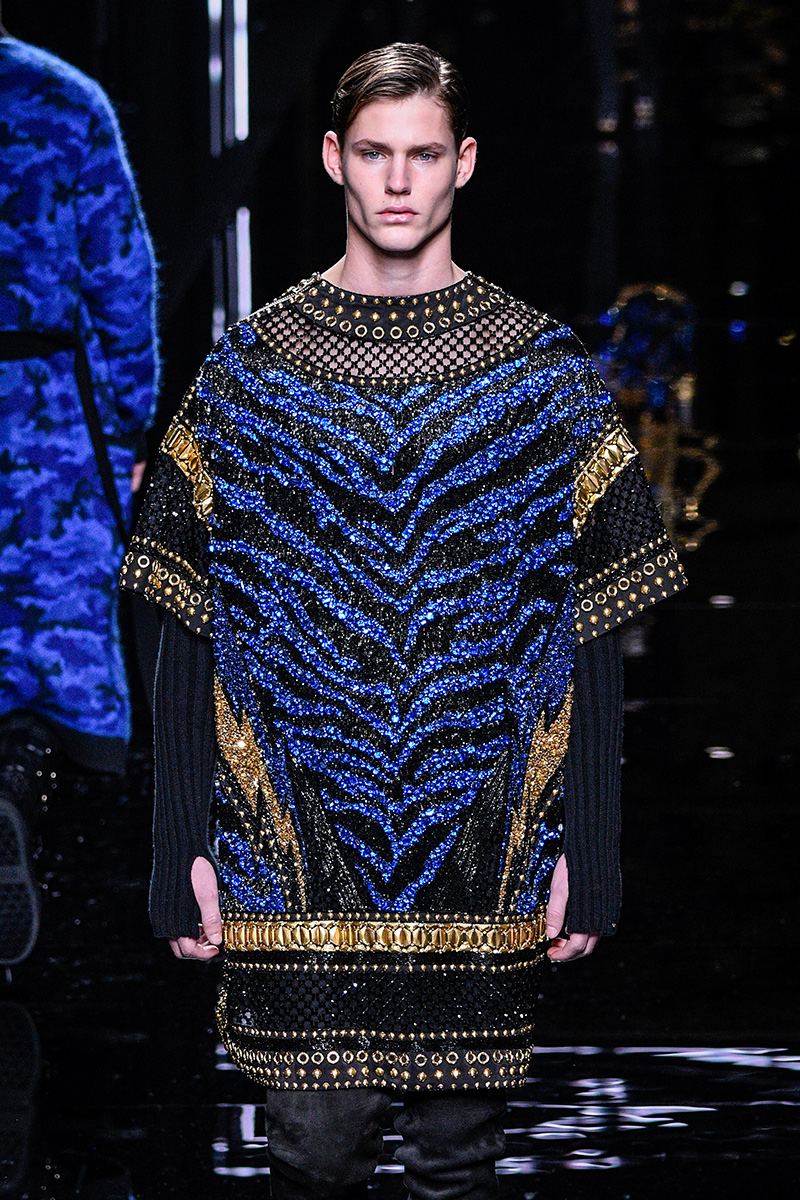 Balmain Fall 2016 Menswear Fashion Show