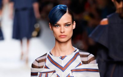 Milan Fashion Week Spring Summer 2018: Blue Fendi