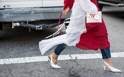 In her shoes: from New York Fashion Week SS18 the best shots at street level