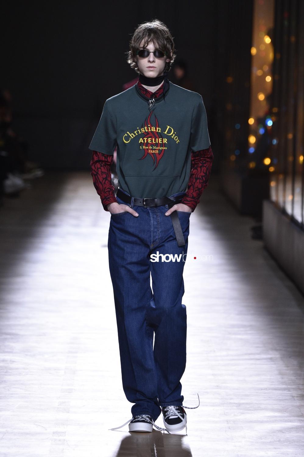 Dior Homme men paris fall winter 2018
