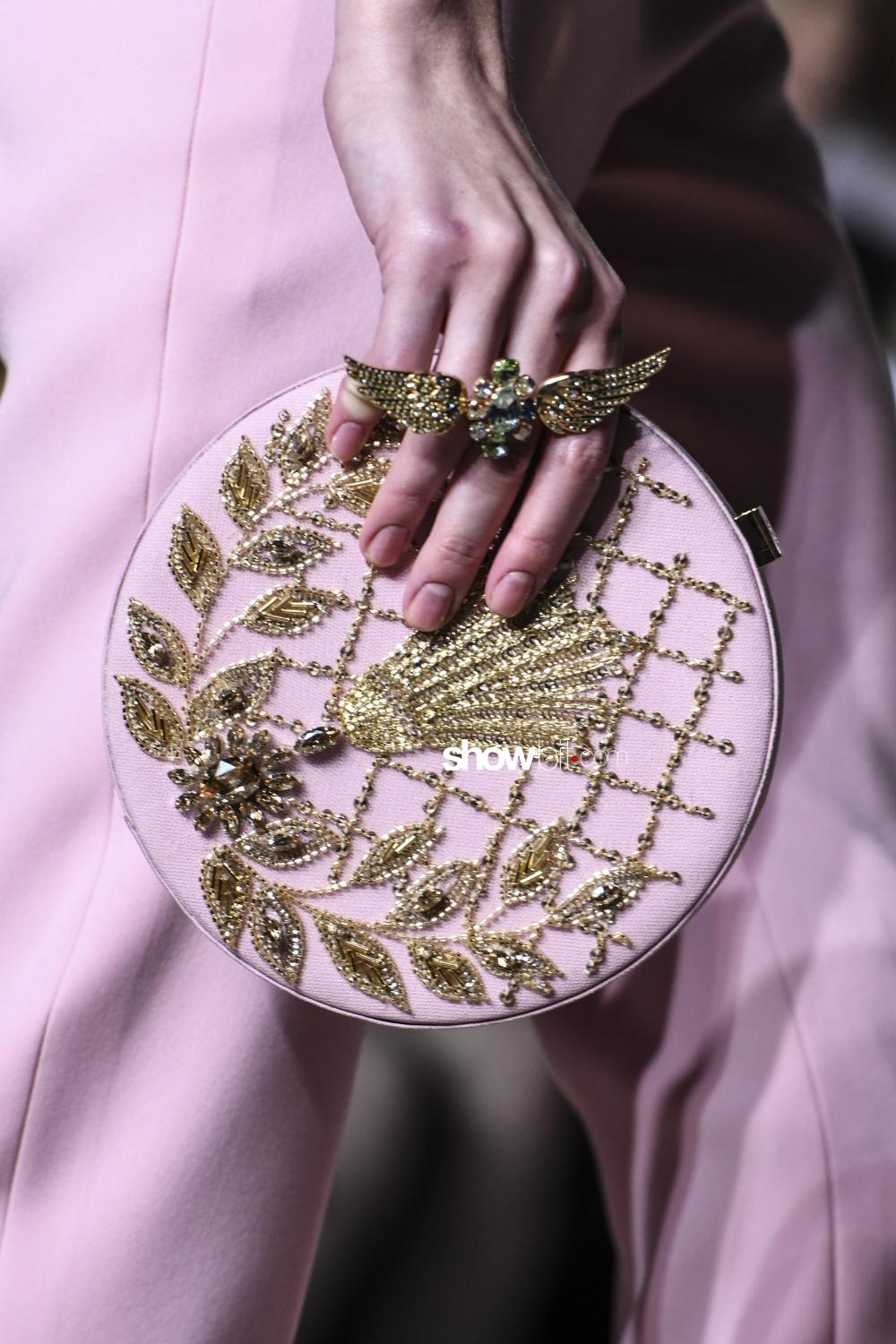 Georges Hobeika bags close-up Haute Couture Spring Summer 2018 Paris