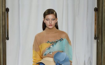 Londra: Una invernale primavera in boccio da Delpozo