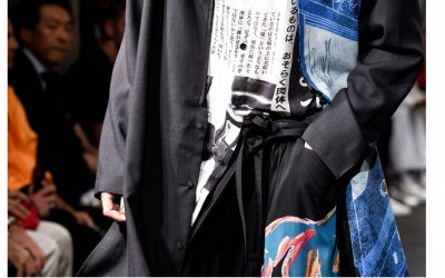 Yohji Yamamoto: a dark romance in close-up details