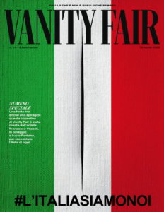 Vanity Fair Italia april 2020 cover