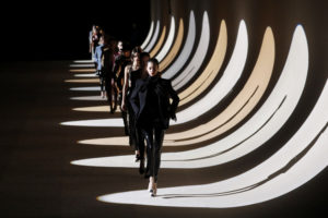 Saint Laurent sceneries Fall Winter 2020 Paris