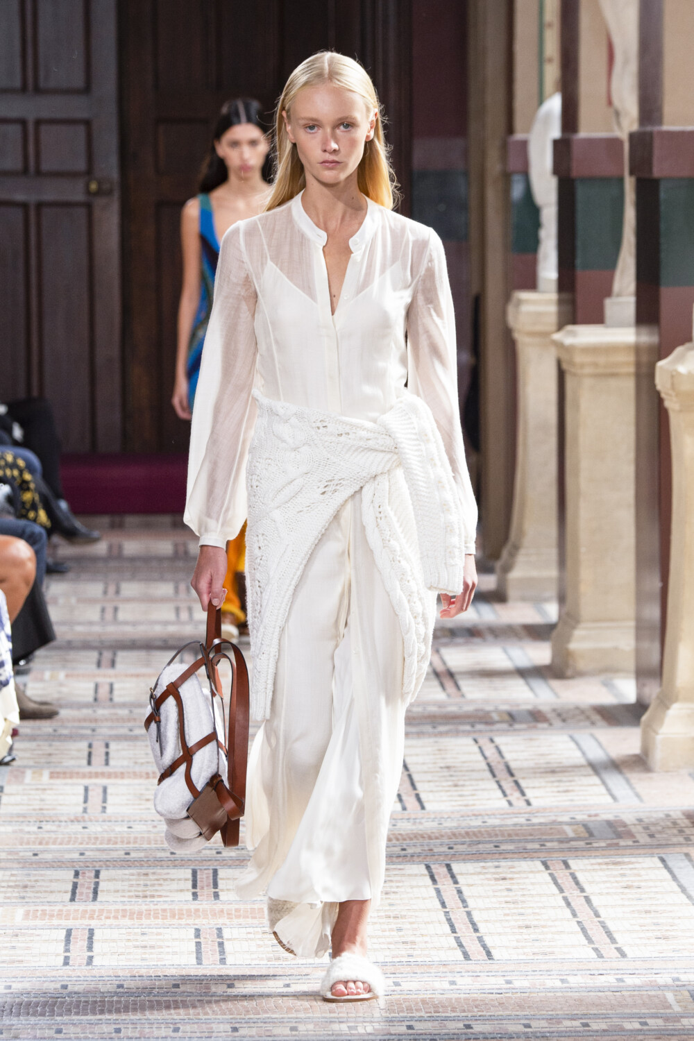 Gabriela Hearst visualises 'climate success' in Chloé show, Paris fashion  week